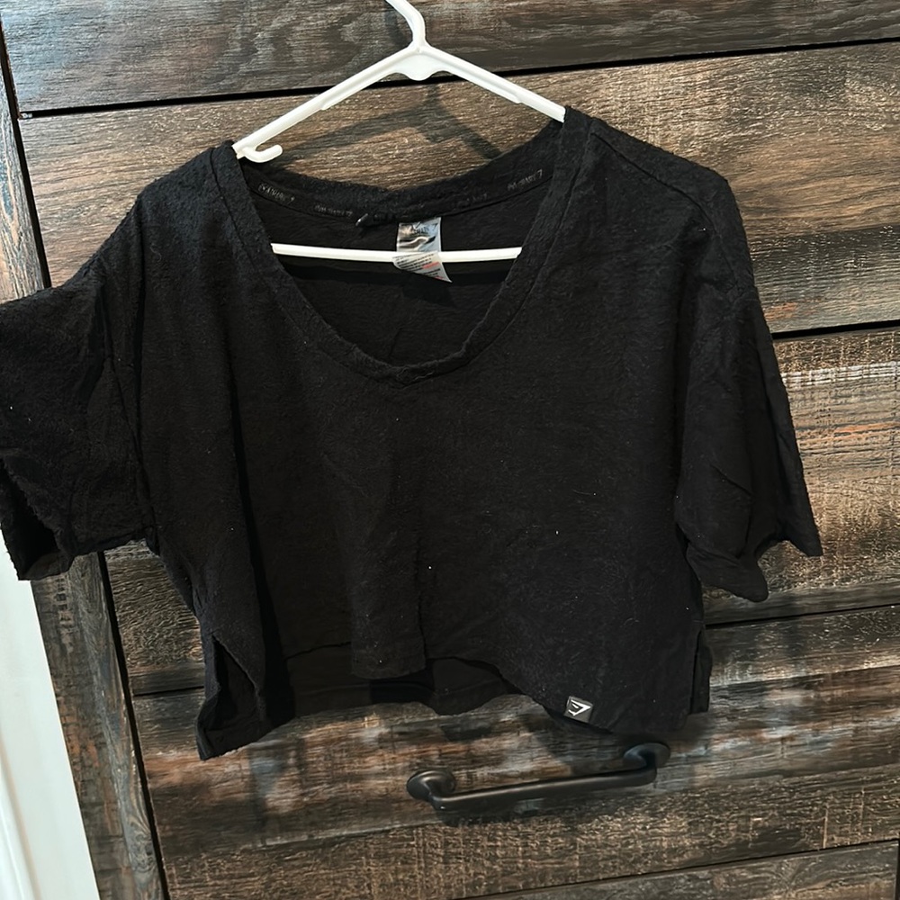 Gymshark cropped workout T-shirt